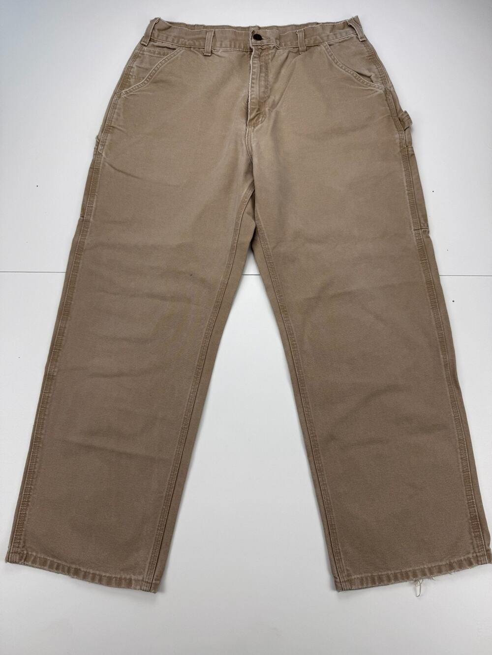 Vintage Carhartt B11 SDL Pants Mens 34x30 Saddle Duck Carpenter Distressed Y2K